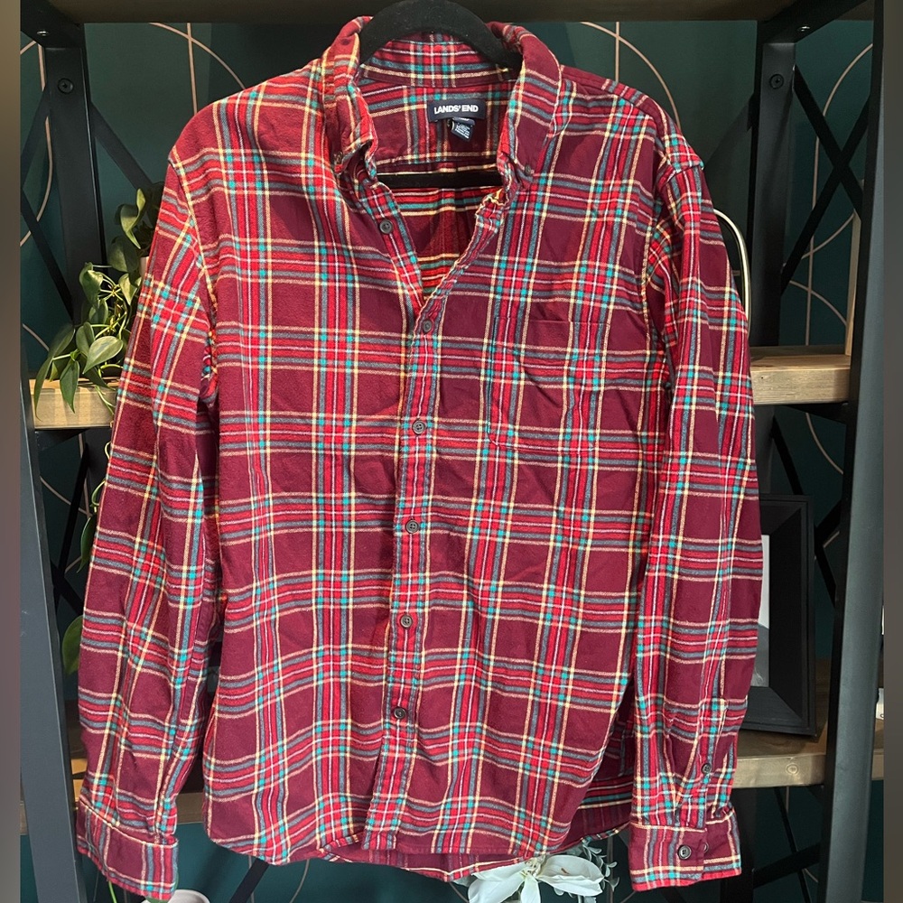 Men’s Lands End Flannel